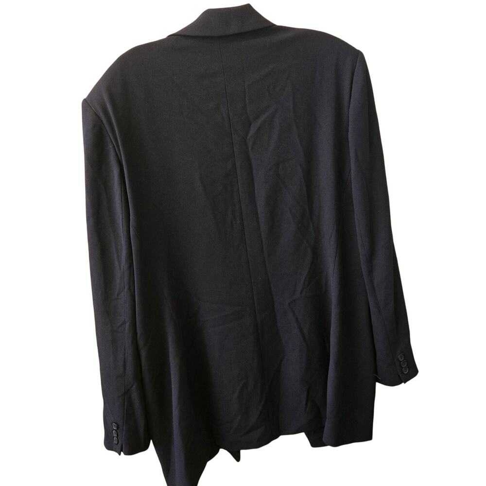 Nygard Collection 16 Navy Blue One-button Classic Tailored Jacket/Blazer [0480] - Picture 2 of 12